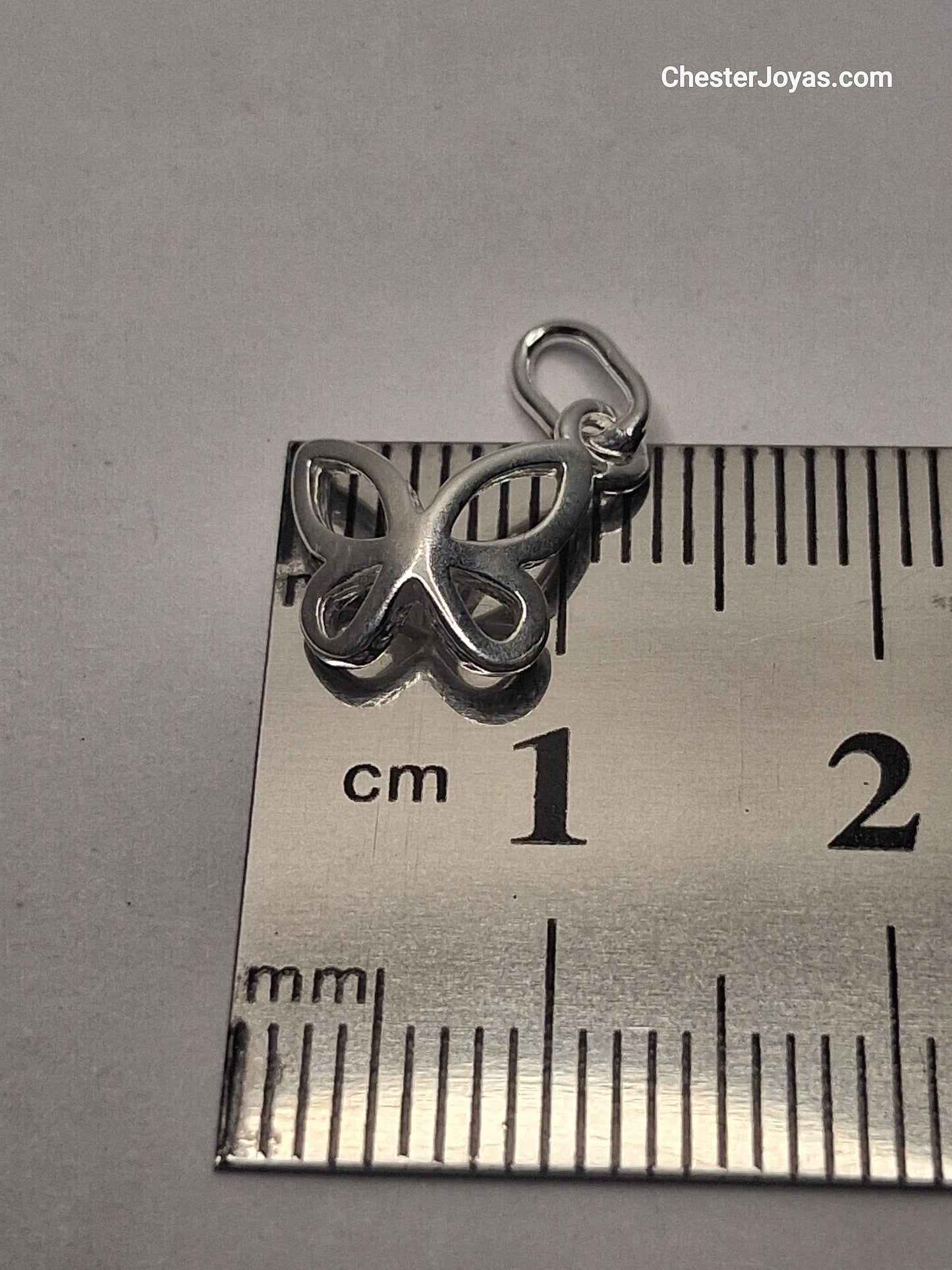 Collar - Mariposa (2) - (Veneciana) - Plata925 - Dama.