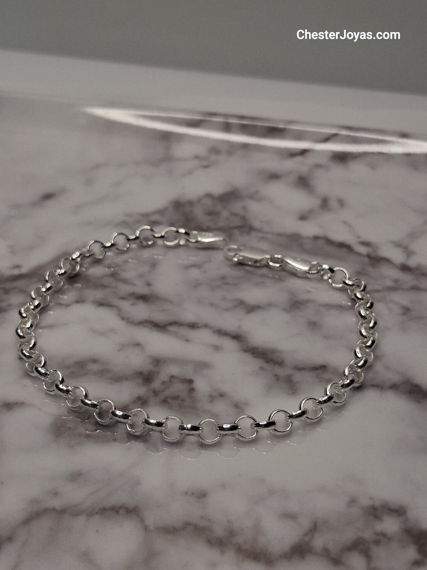 Pulsera - Rolo N° 1 (RIO) - 18 cms - Plata925 - Dama.