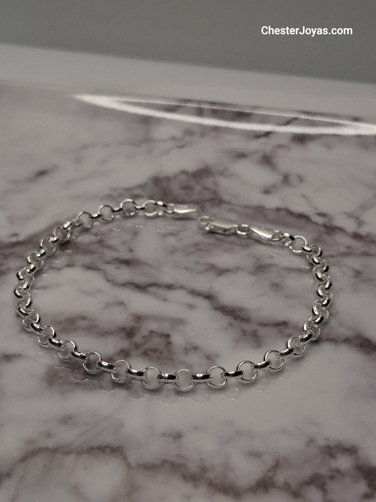 Pulsera - Rolo N° 1 (RIO) - 18 cm - Plata925 - Dama.