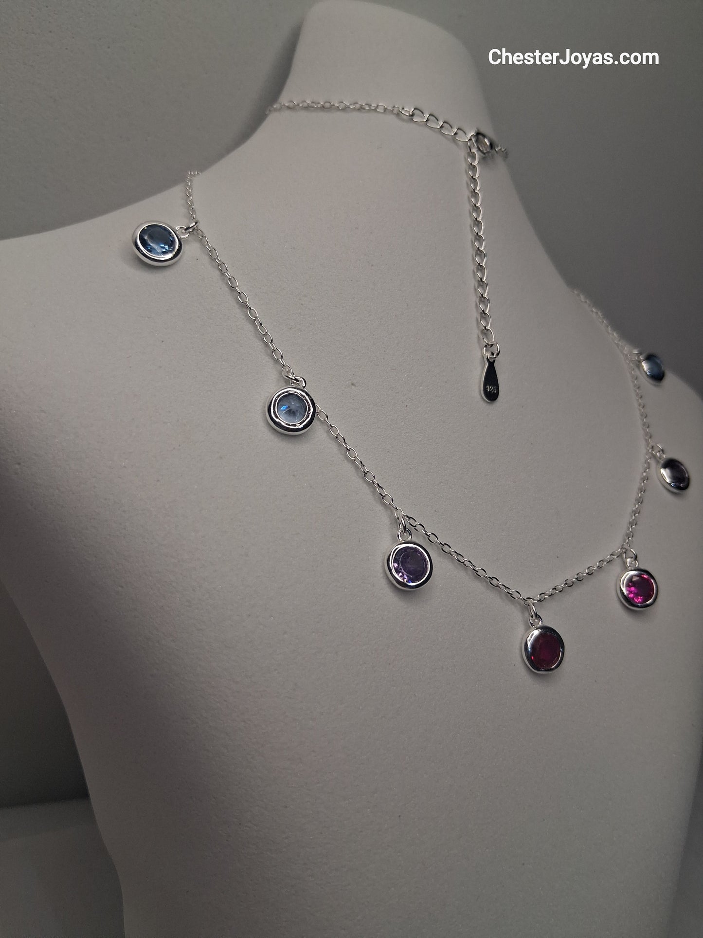 Collar - Colgante Carolina (Regulable) - Plata925 - Dama.