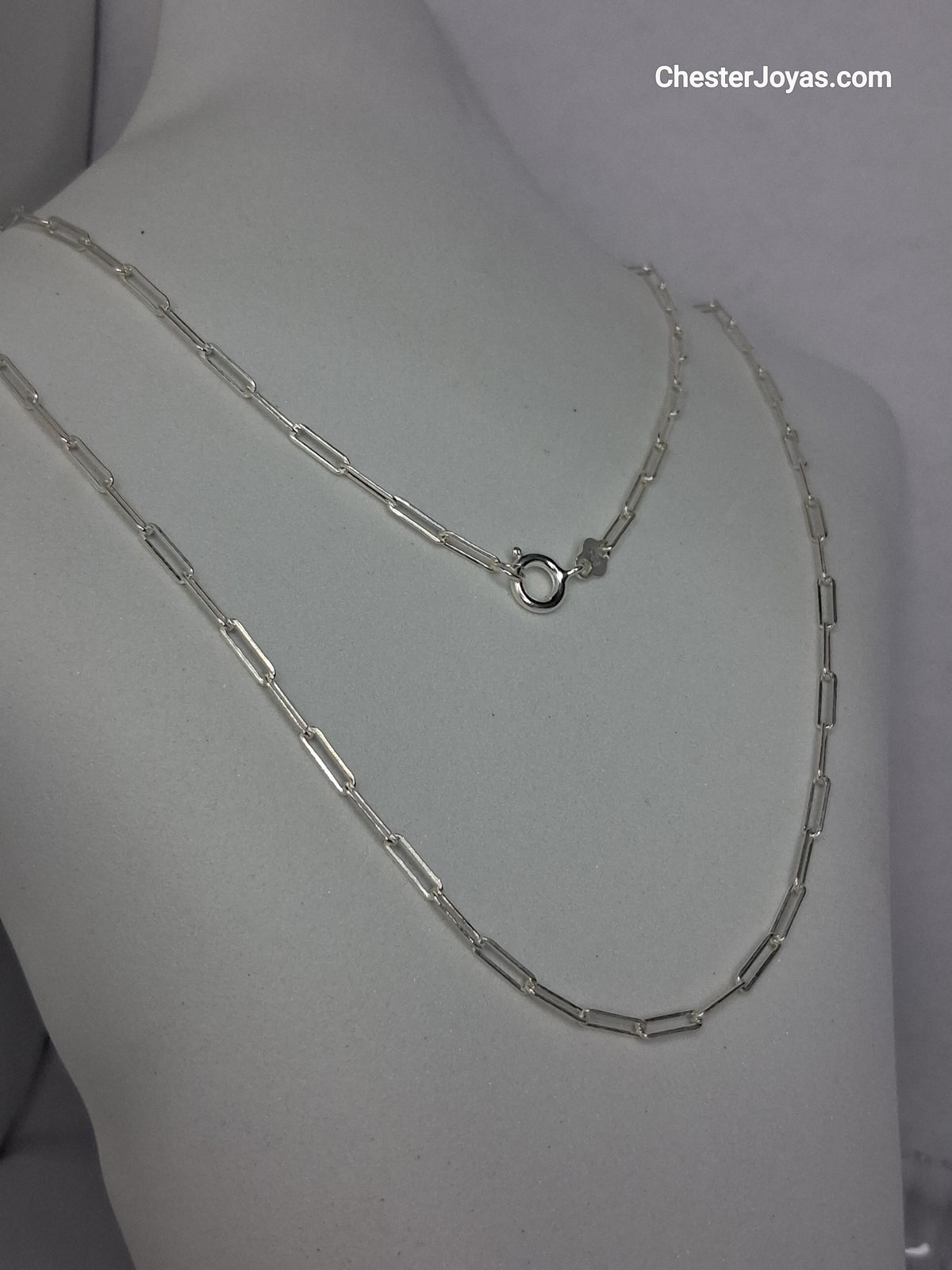 Collar - Cadena FL60 x 70 cms - Plata925 - Caballero