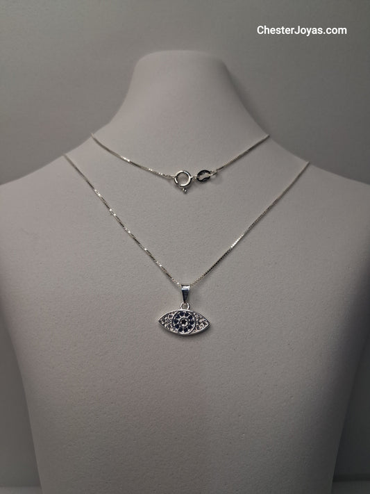 Collar - Ojo Turco (WINNY) - Plata925 - Dama.
