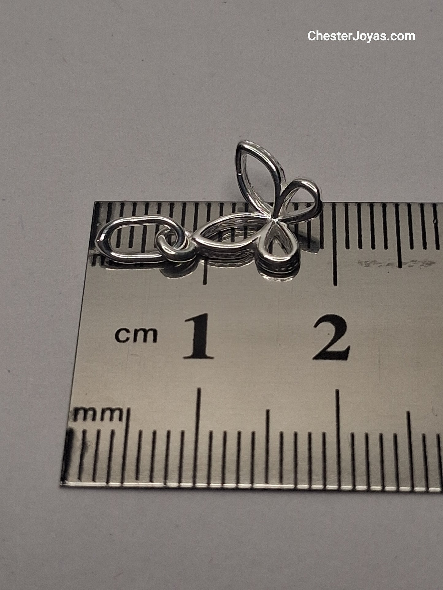 Collar - Mariposa (2) - (Veneciana) - Plata925 - Dama.