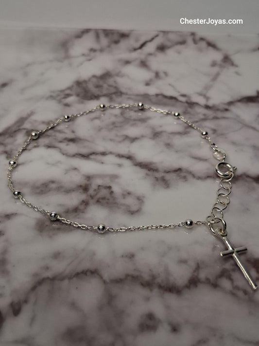 Pulsera - Denario 18+2 cm - Regulable - Plata925