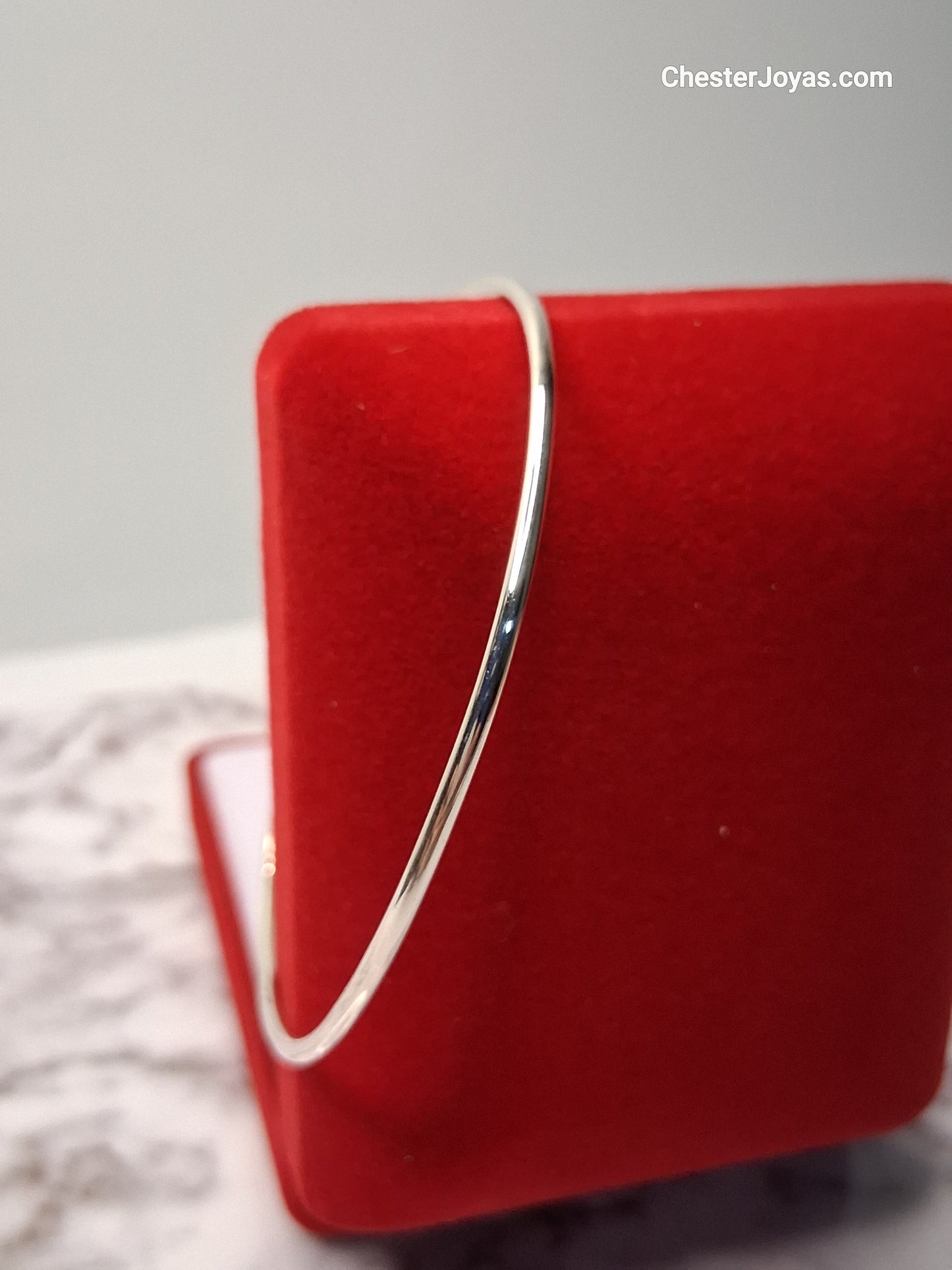 Pulsera - Esclava 3 mm (6 cm) - Plata925 - Dama.