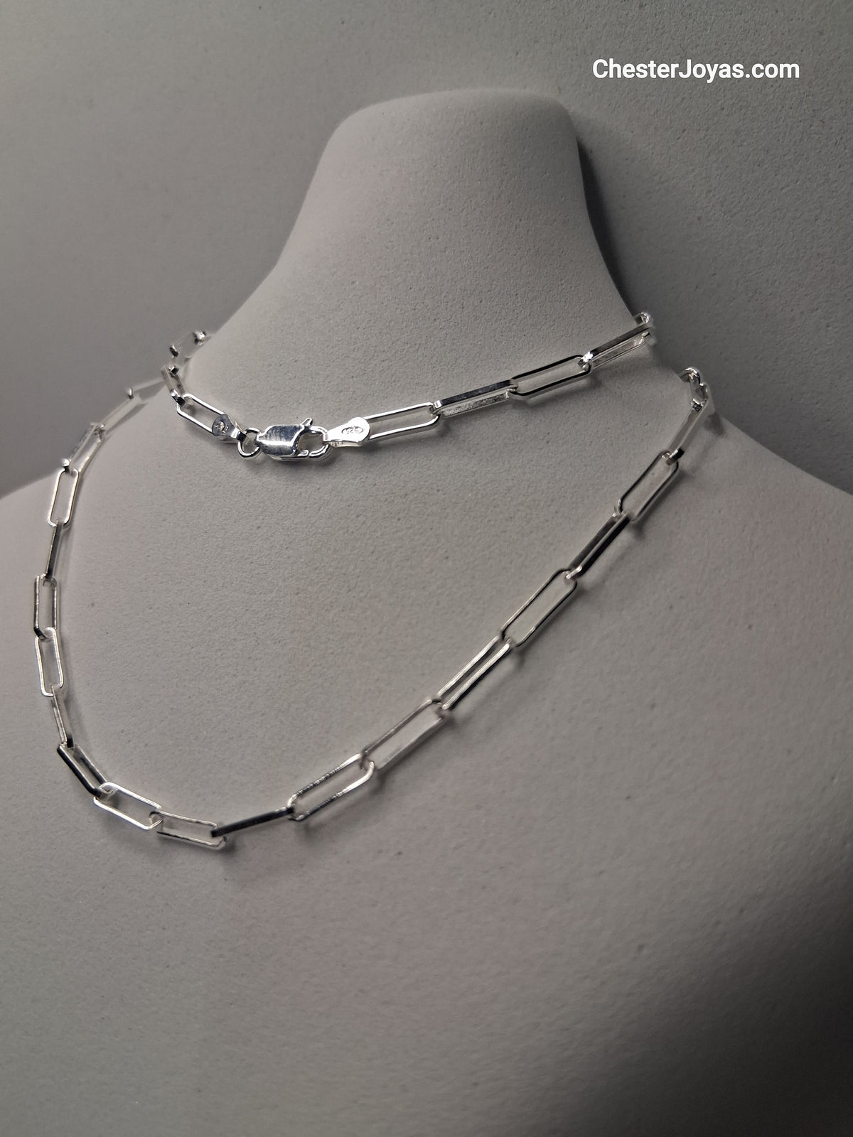 Collar Cadena FL Force x 45 cm Plata 925 - Unisex