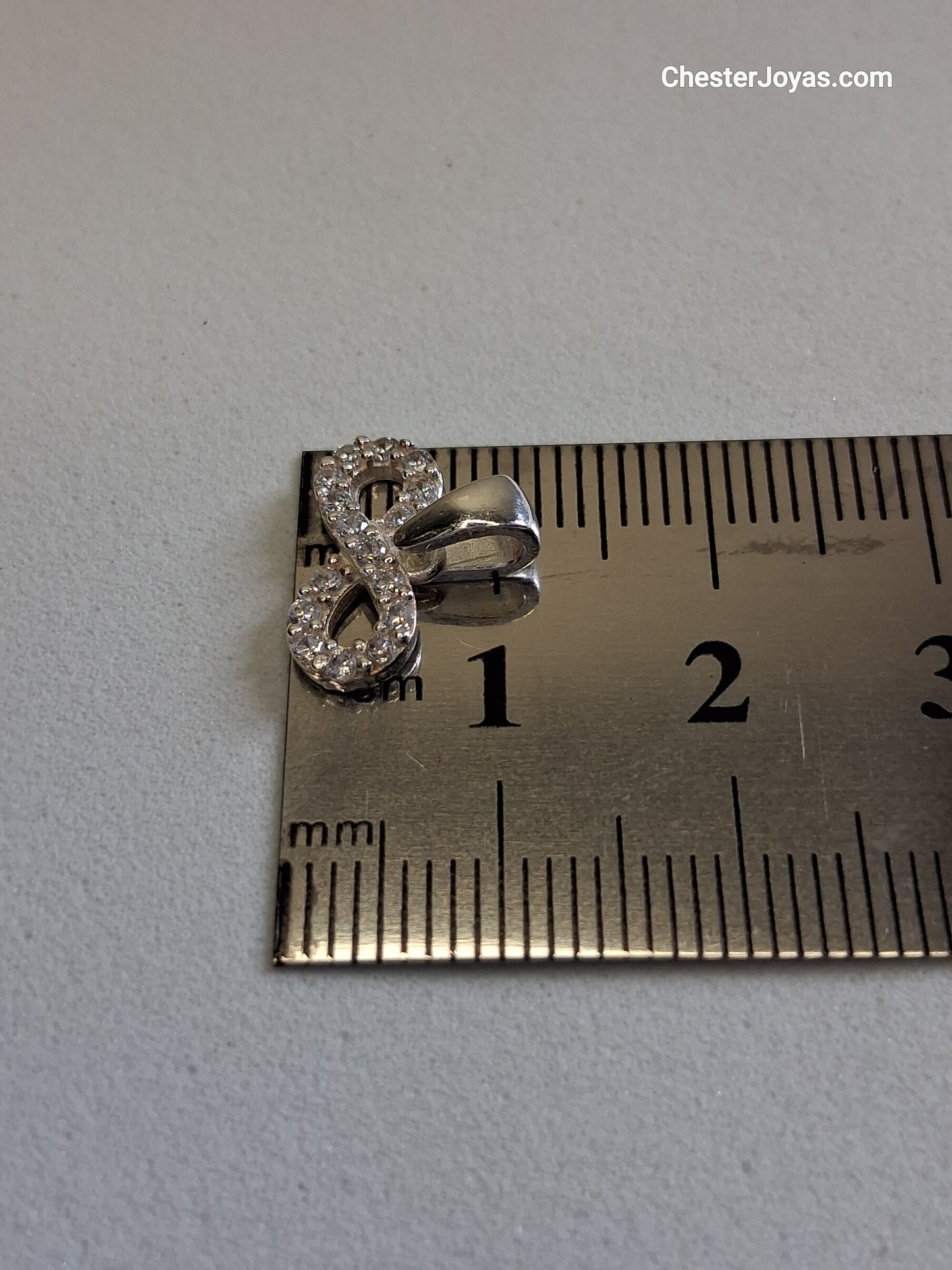 Collar - Infinito c/ Piedras - Plata925 - Dama.