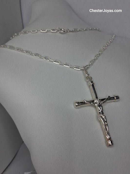 collar Forcet F-80 plata925 caballero