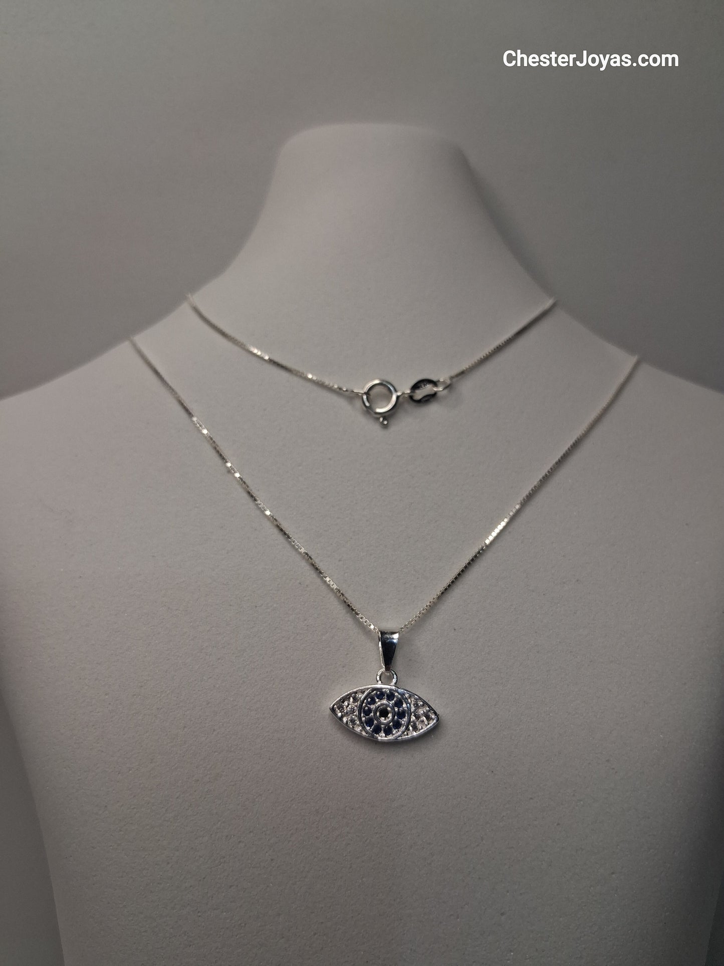 Collar - Ojo Turco (WINNY) - Plata925 - Dama.