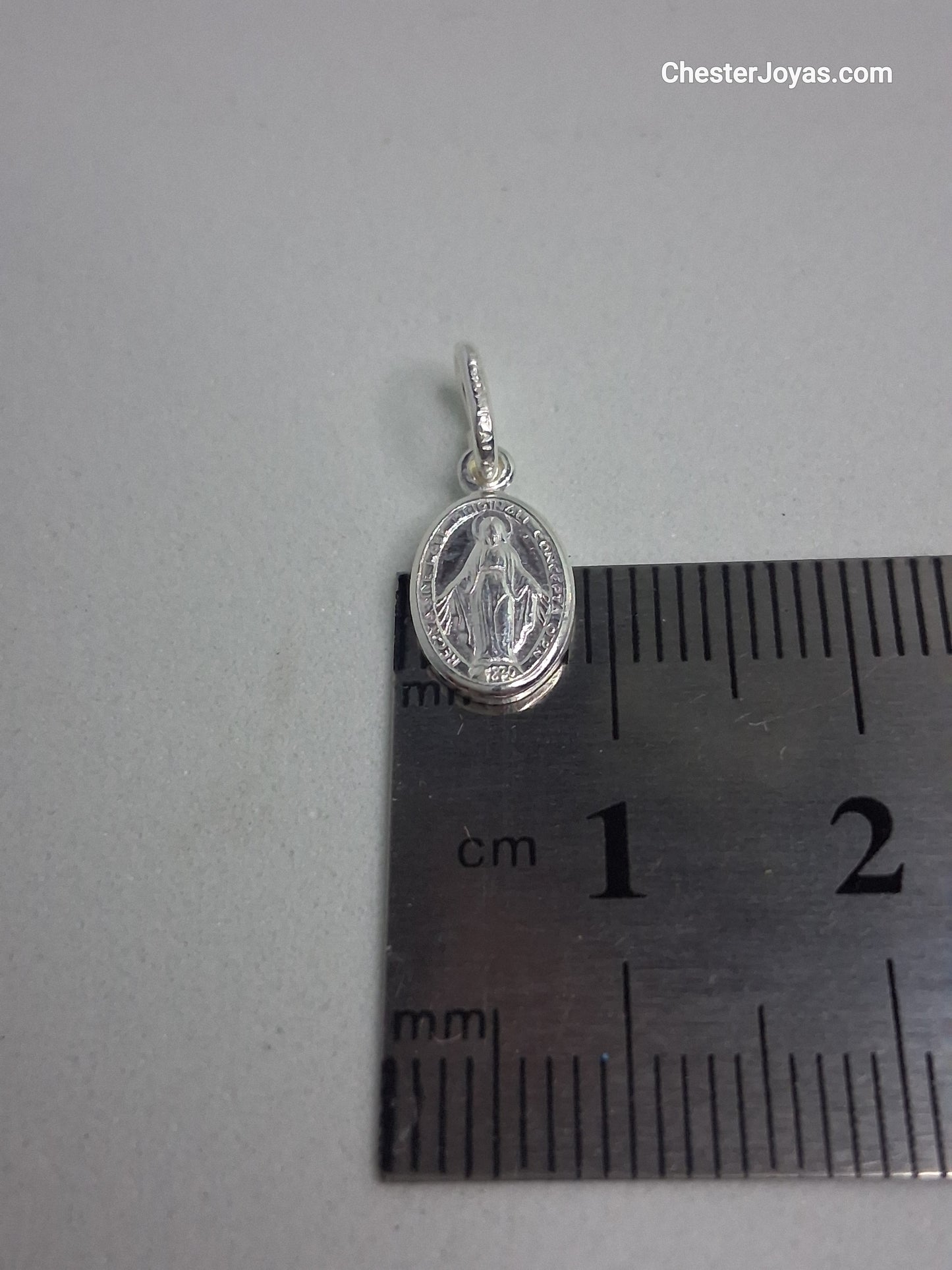 Collar - Medalla Milagrosa 9 mm - Plata925 - Dama.
