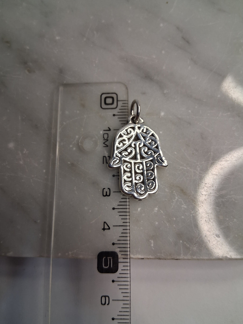 collar mano de fatima plata 925 primary