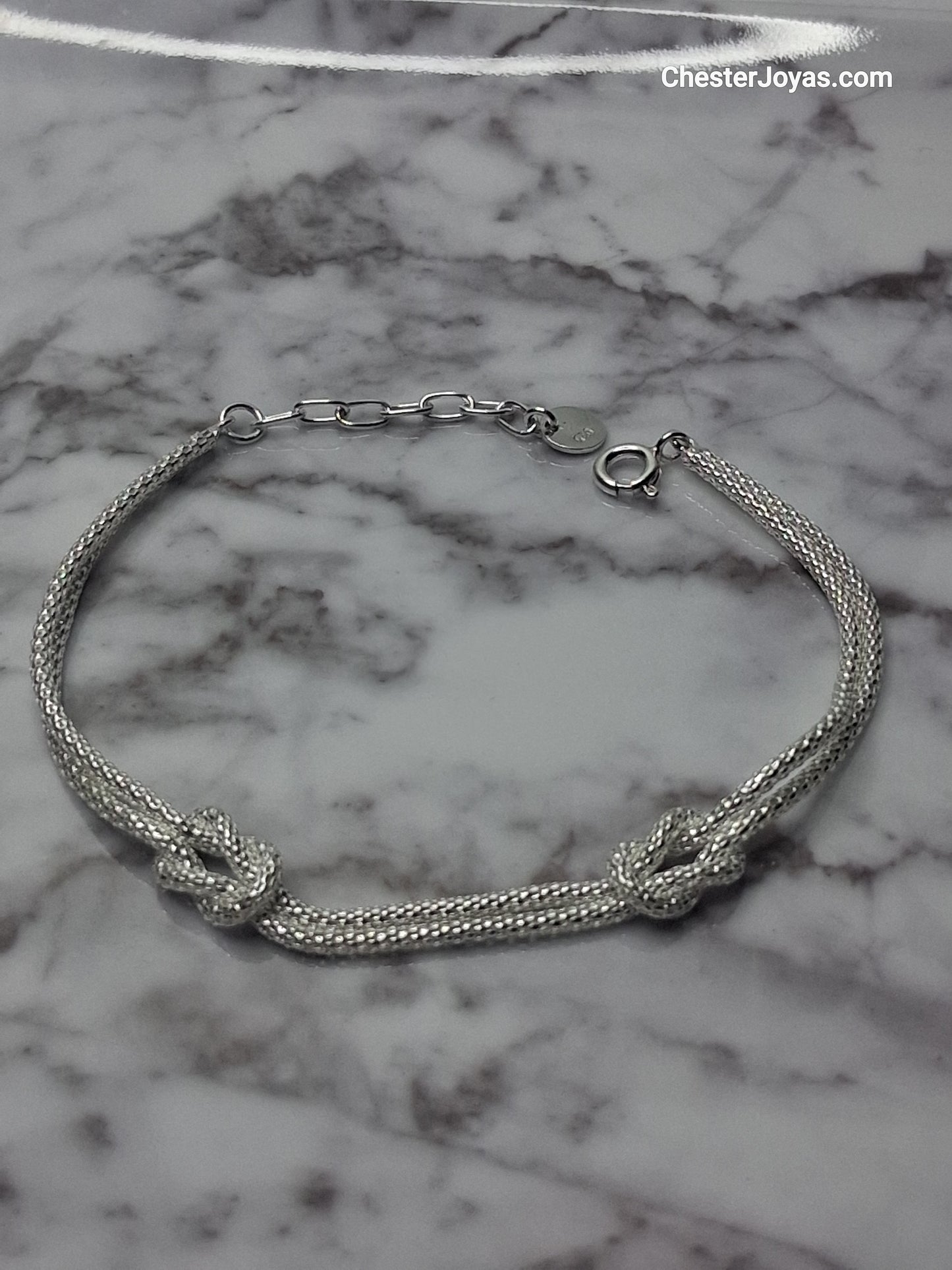 Pulsera - HIKARI 17+3 cms (Regulable) - Plata925 - Dama.