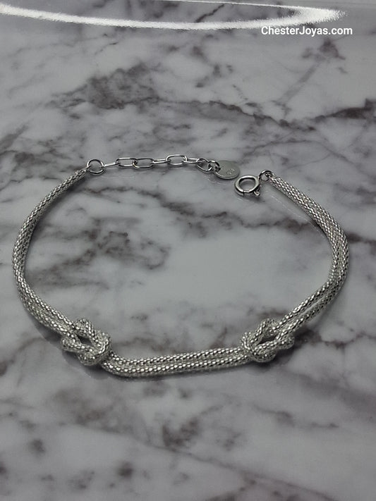 Pulsera - HIKARI 17+3 cms (Regulable) - Plata925 - Dama.