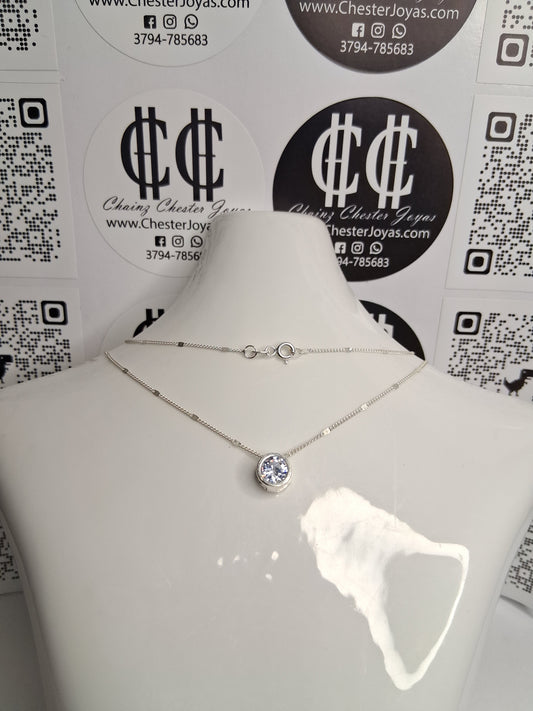 Collar - Susano 7mm - Plata925 - Dama.