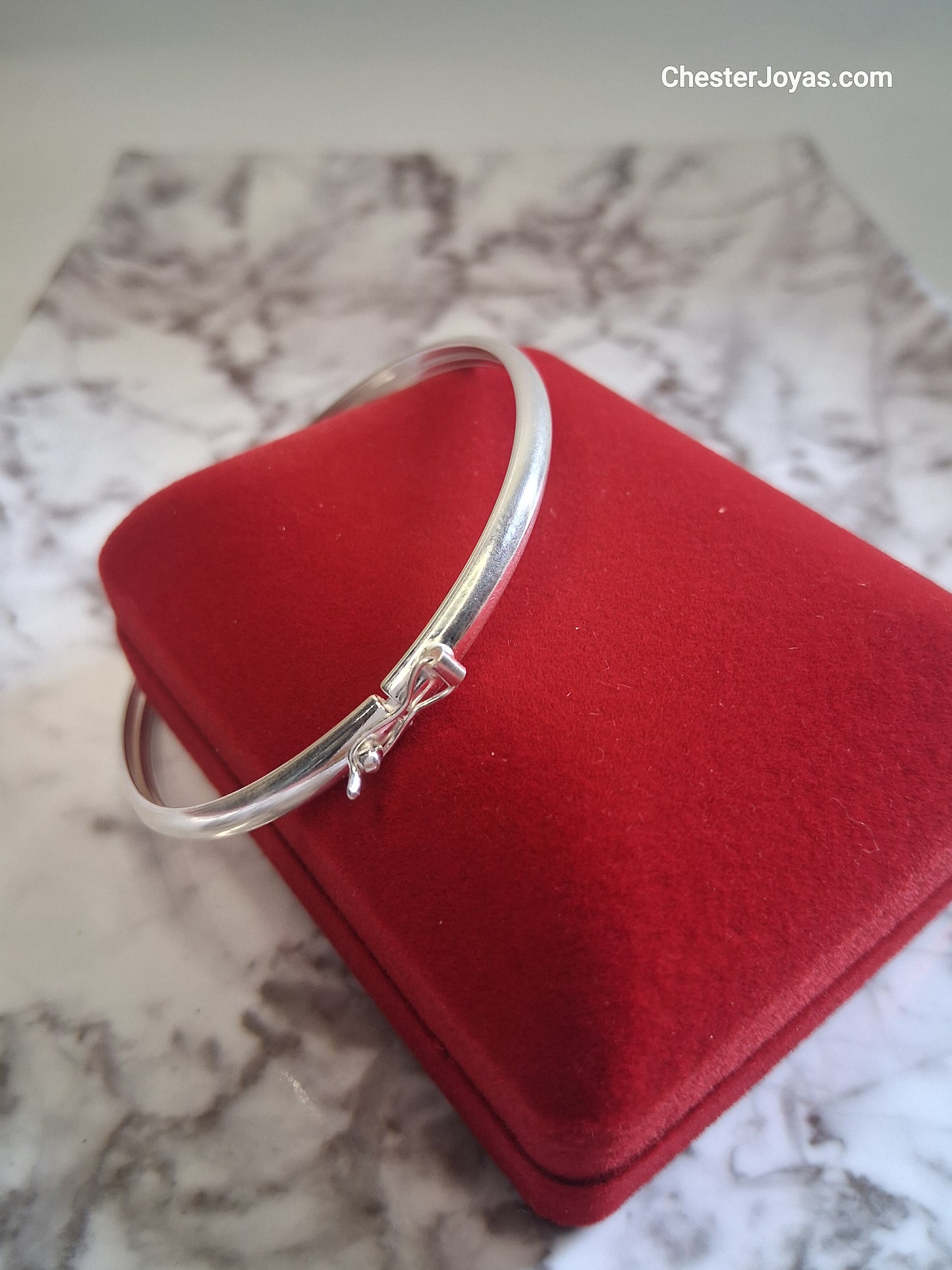 Pulsera - Esclava BANGLE 6 cm - Plata925 - Dama.