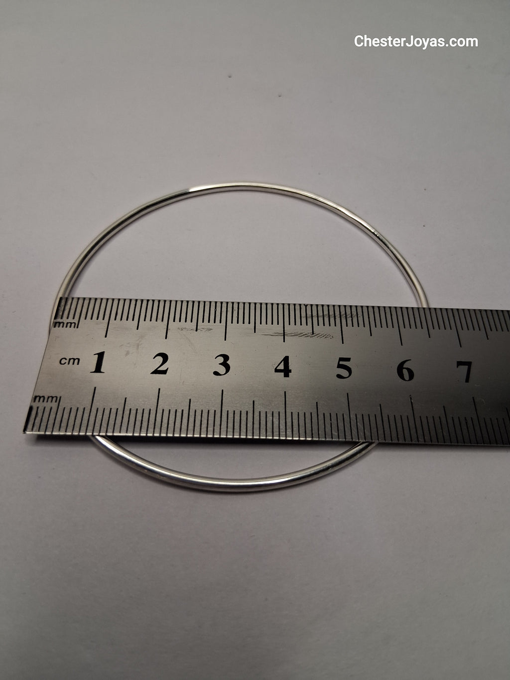 Pulsera - Esclava 3 mm (6.5 cm) - Plata925 - Dama.
