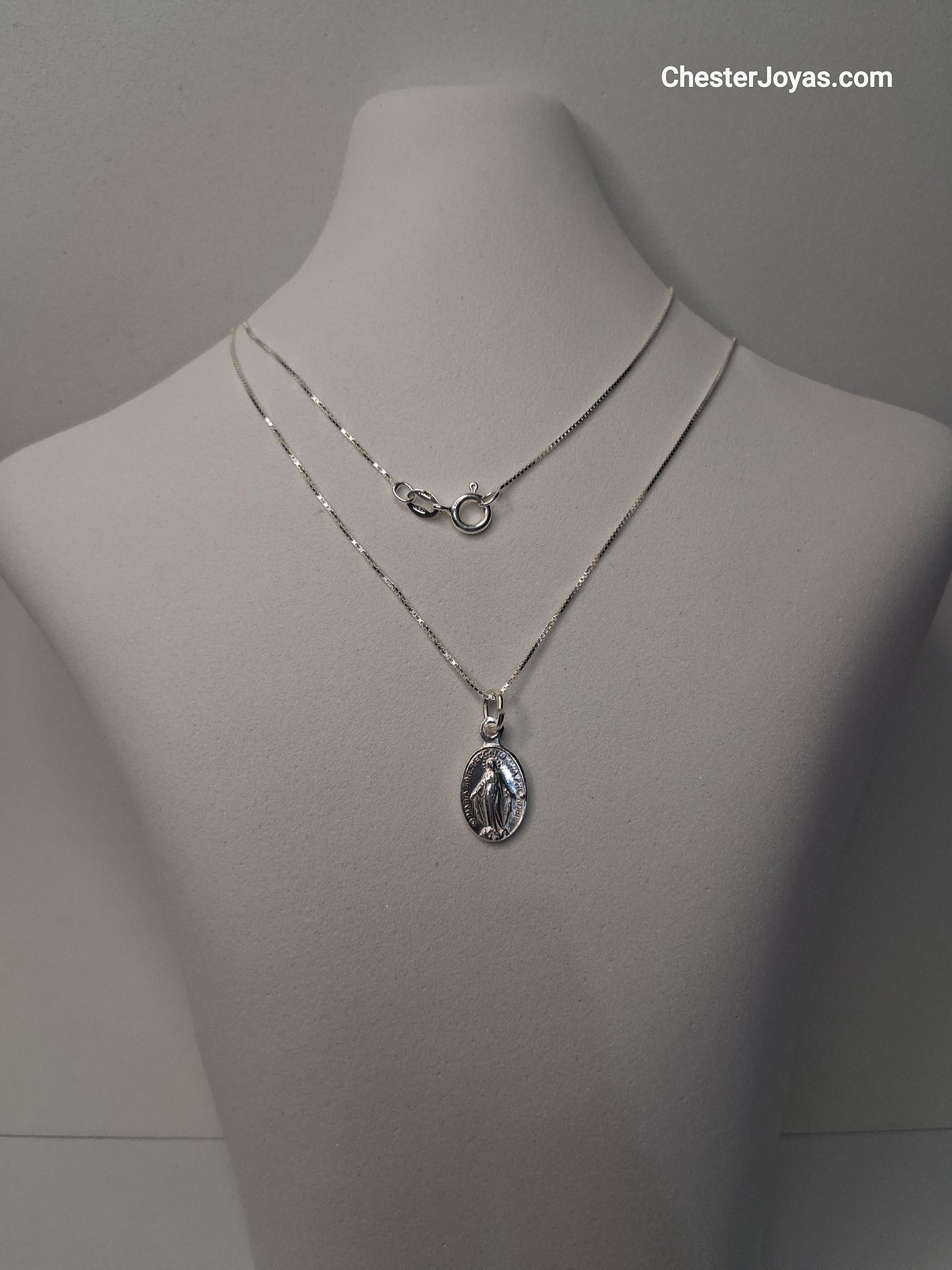 Collar - Medalla Milagrosa - Plata925 - Dama.