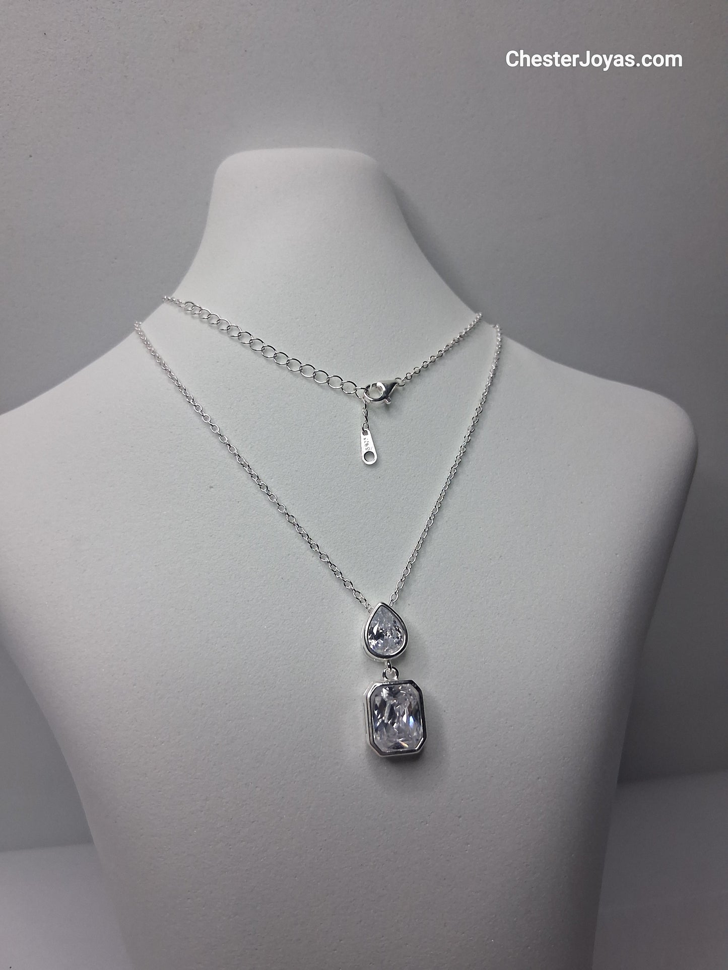 Collar - Colgante DENISE (Regulable) - Plata925 - Dama.