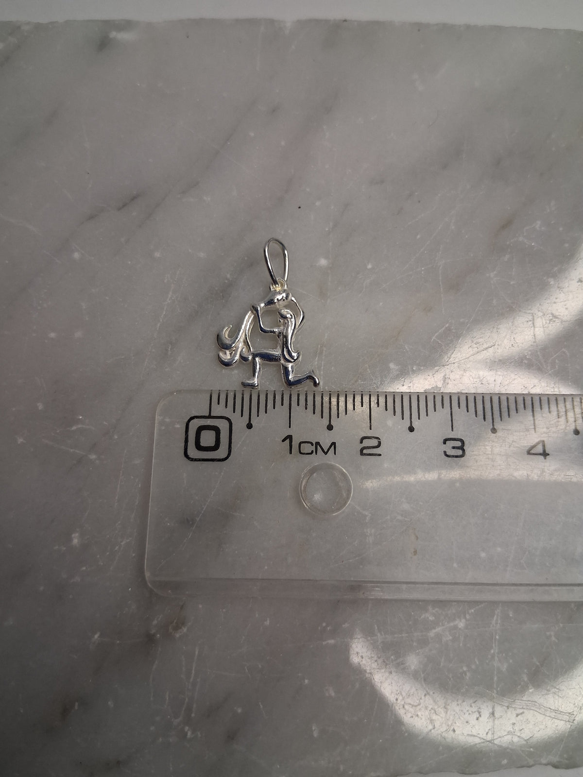 Collar -Cadena Veneciana x 40, 45 y 50 cm - Dije acuario - Plata925 - Dama.