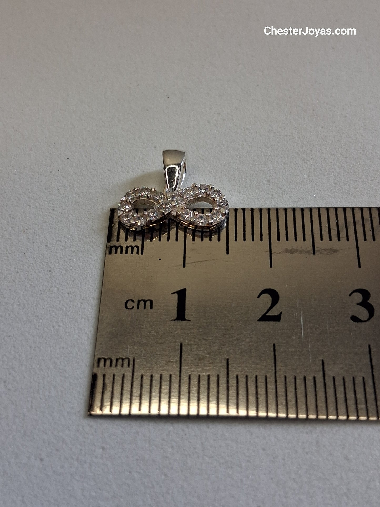 Collar - Infinito c/ Piedras - Plata925 - Dama.