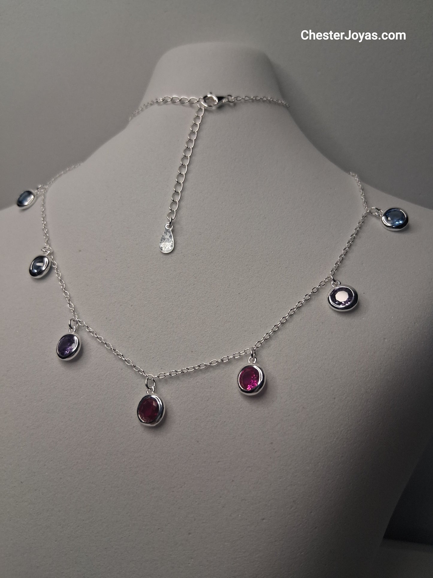 Collar - Colgante Carolina (Regulable) - Plata925 - Dama.