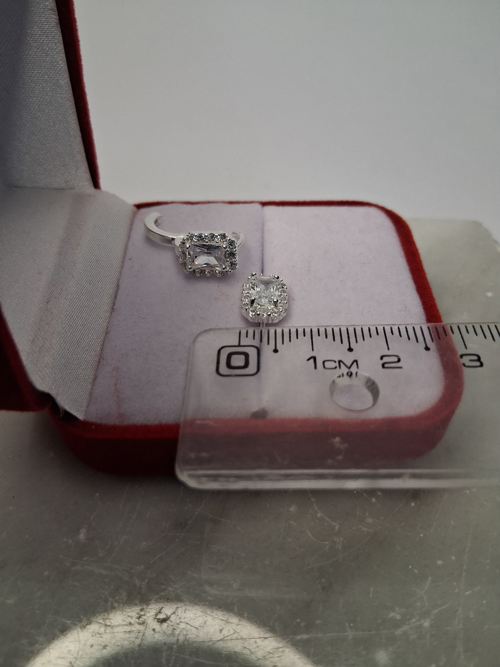Aros - MALENA Blanco - Plata925 - Dama