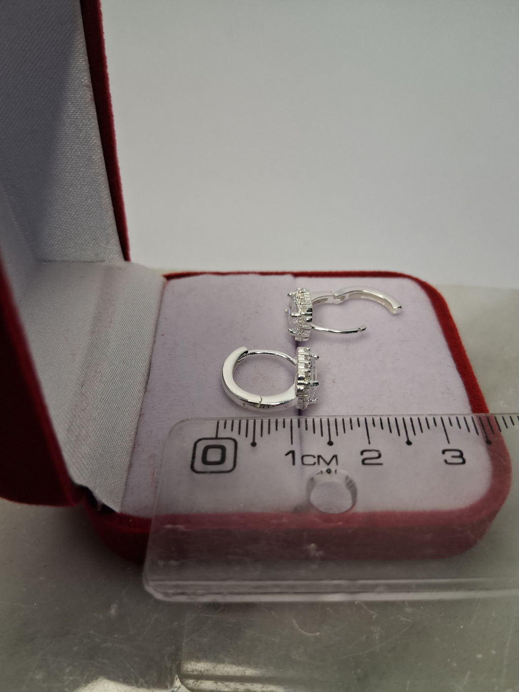 Aros - MALENA Blanco - Plata925 - Dama
