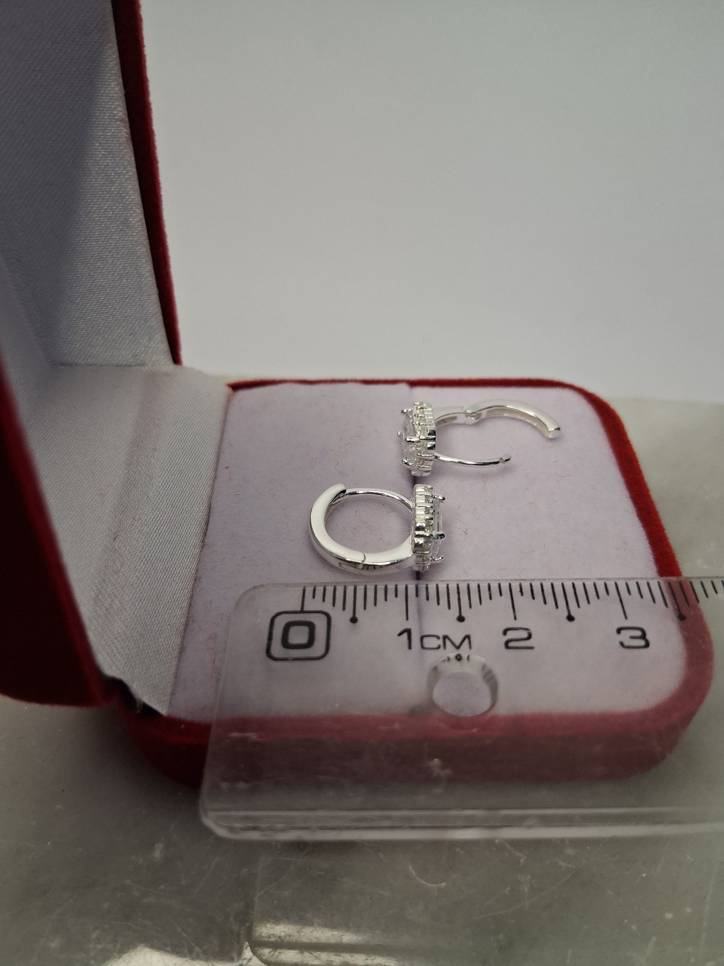 Aros - MALENA Blanco - Plata925 - Dama