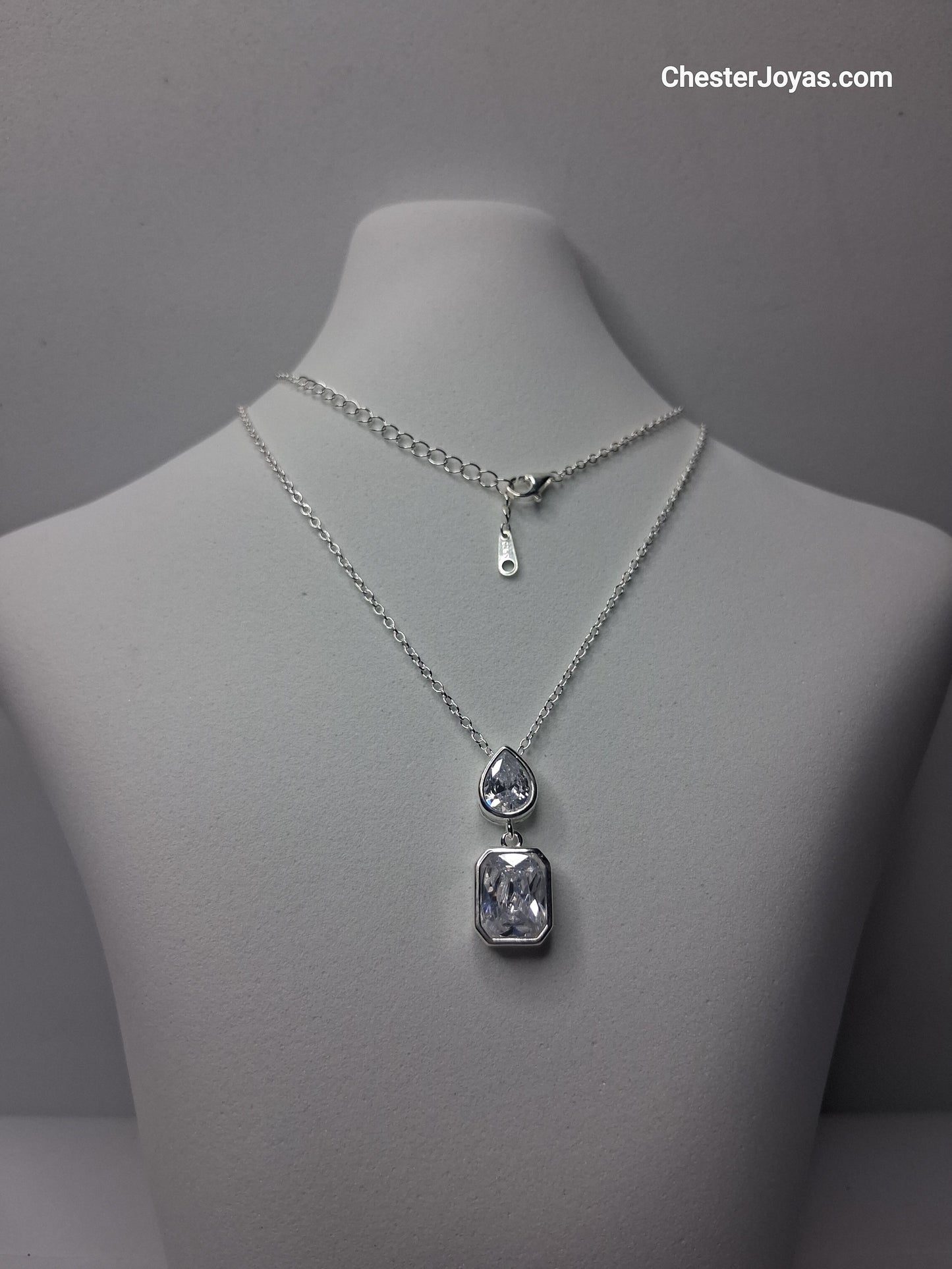 Collar - Colgante DENISE (Regulable) - Plata925 - Dama.