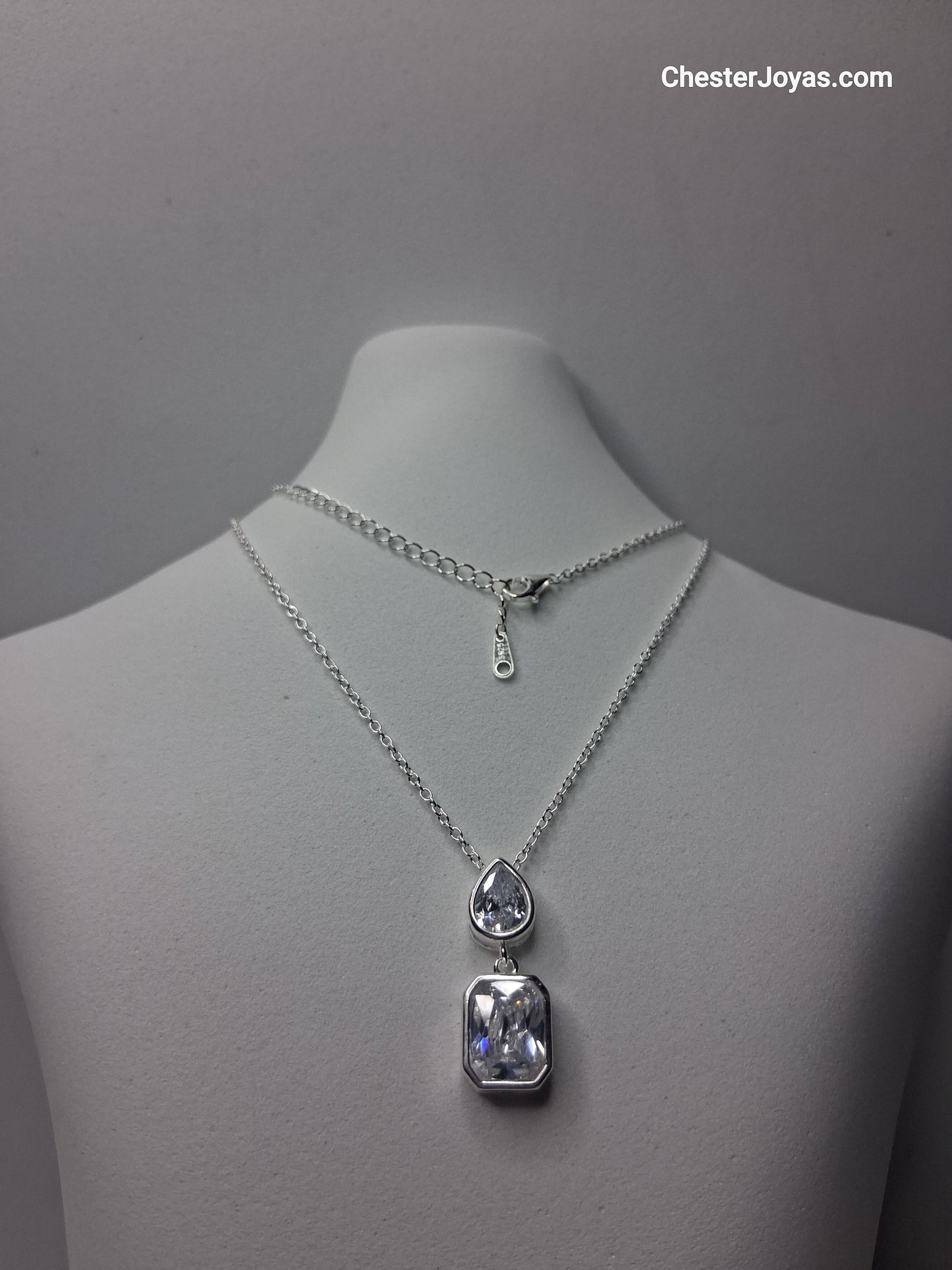 Collar - Colgante DENISE (Regulable) - Plata925 - Dama.