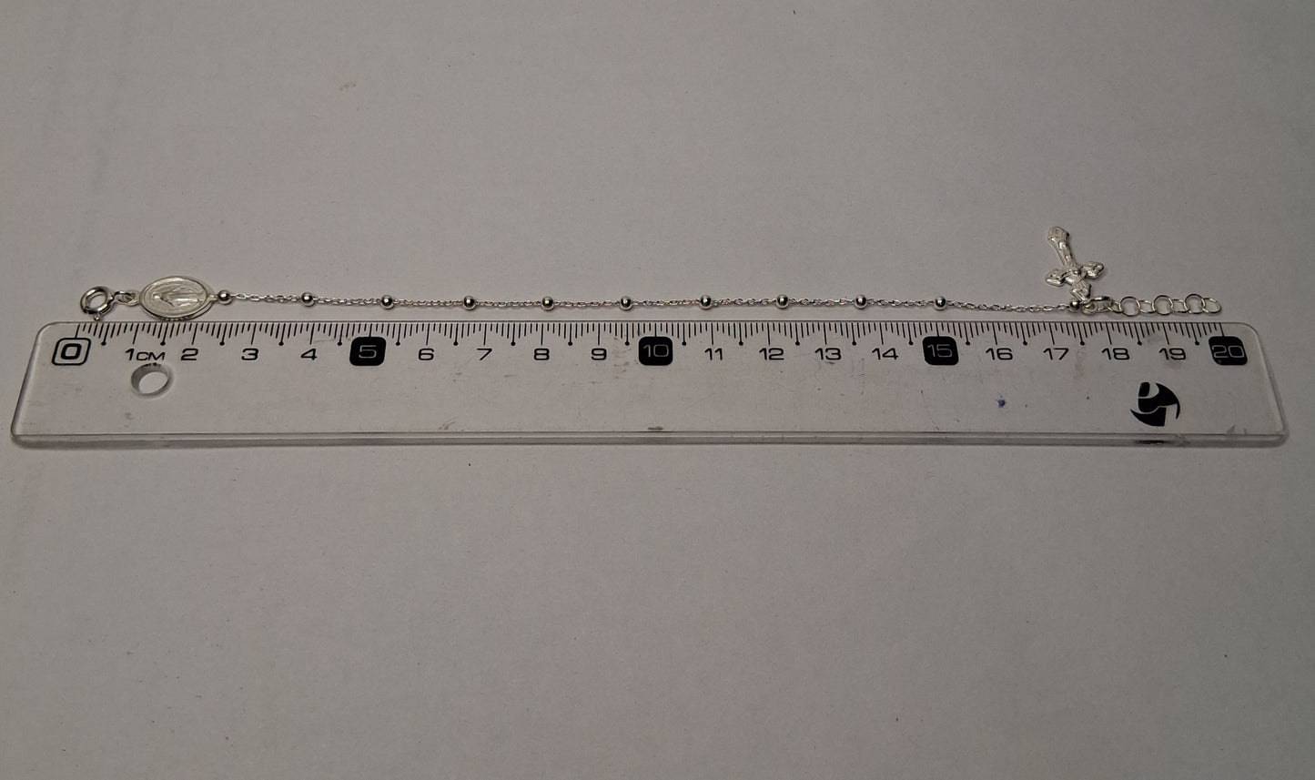 Pulsera - Denario 17 + 2,5 cm - Regulable - Plata925