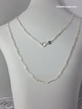 Collar - Cadena FL60 x 70 cms - Plata925 - Caballero