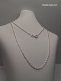 Collar - Forcet Mini x 60 cms - Plata925 - Caballero.