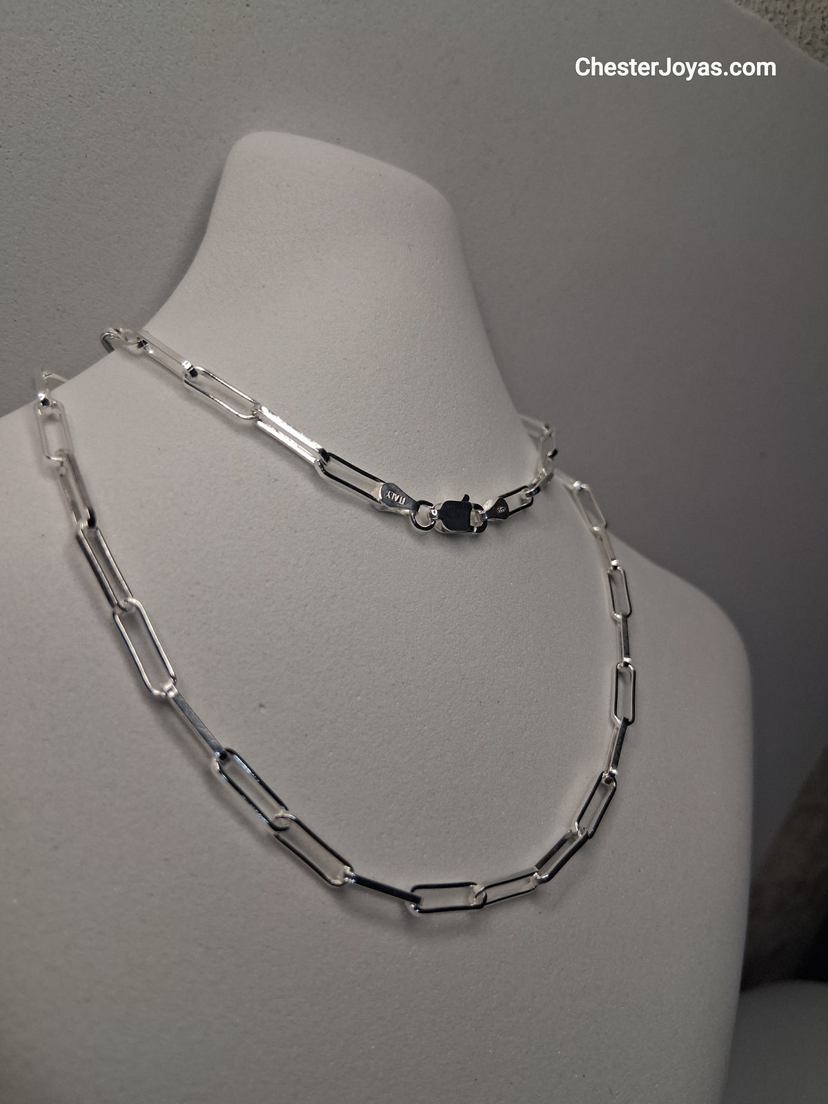 Collar Cadena FL Force x 45 cm Plata 925 - Unisex