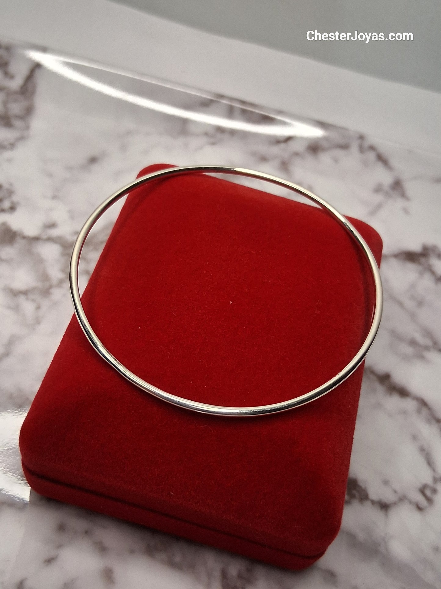 Pulsera - Esclava 3 mm (6 cm) - Plata925 - Dama.