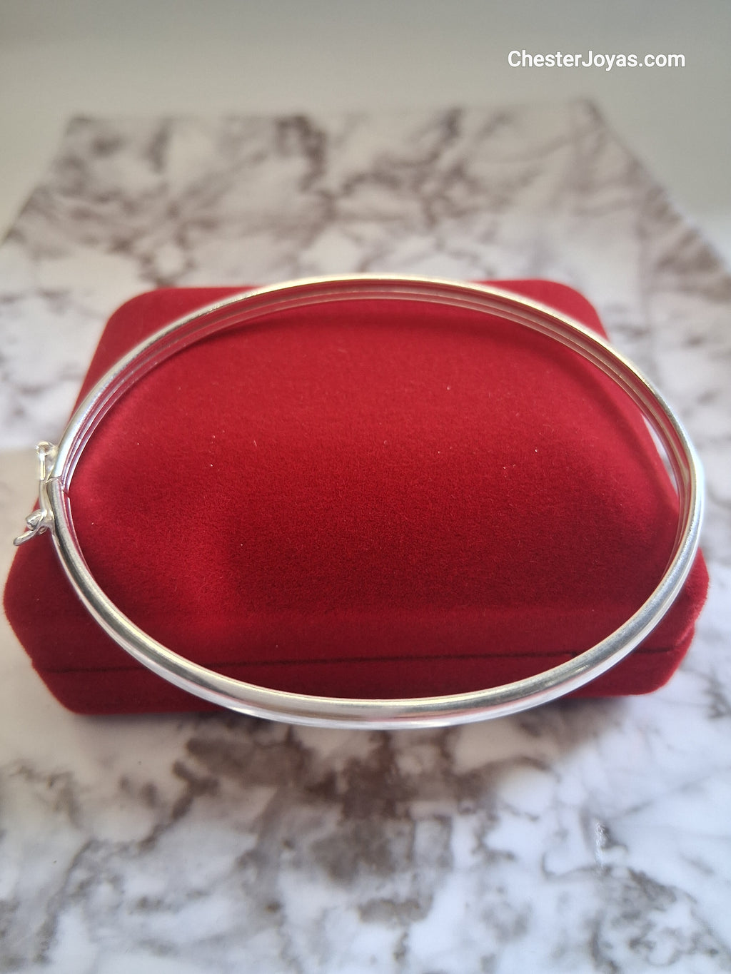 Pulsera - Esclava BANGLE 6 cm - Plata925 - Dama.