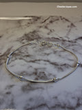 Pulsera - Bolitas 18 cm - Plata925 - Dama.