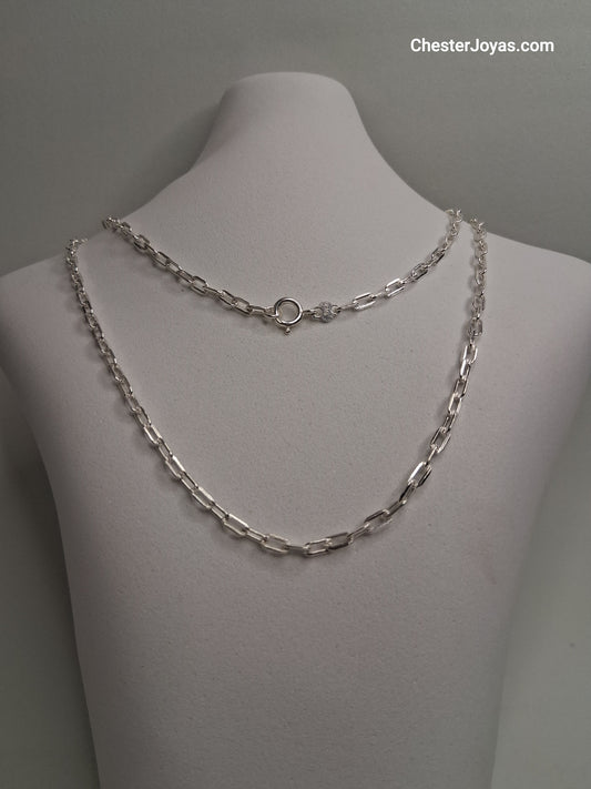 Collar - Forcet F-80 x 65 cms - Plata925 - Caballero.